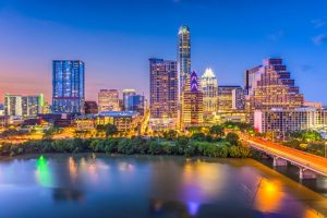 Austin al tramonto