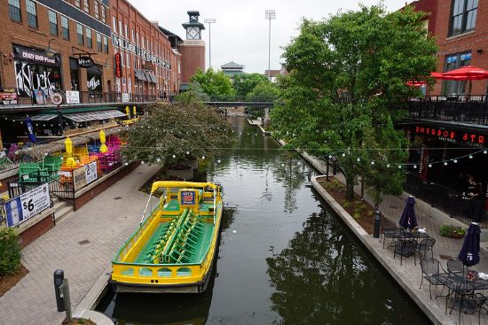Canale di Bricktown a Oklahoma City