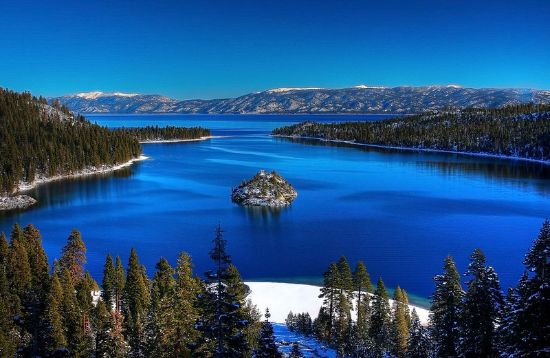 Emerald Bay sul Lake Tahoe
