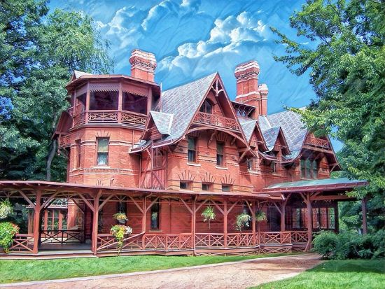 Mark Twain House and Museum, Historic Architecture, Hartford Connecticut