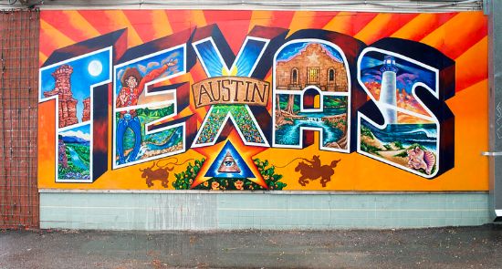 Murales ad Austin, Texas
