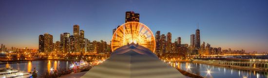 Navy Pier Sunset, Chicago