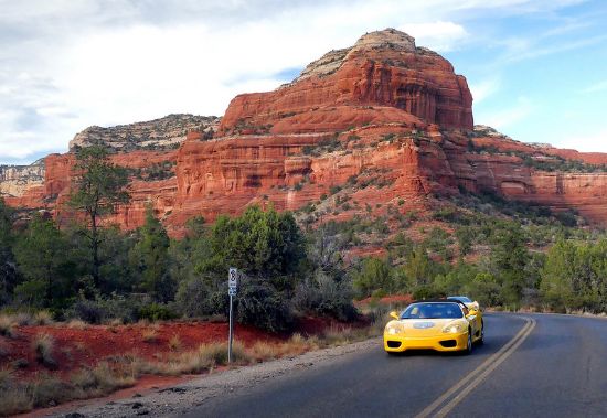 Formazioni di roccia rossa a Sedona, Arizona