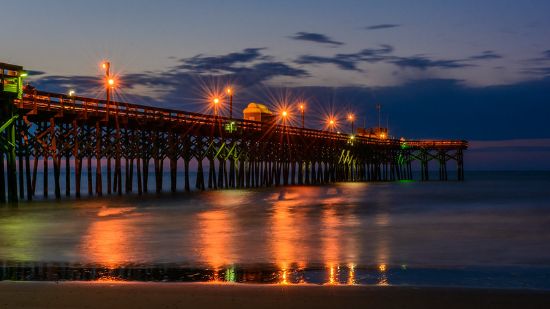 Sunrise al Myrtle Beach, South Carolina